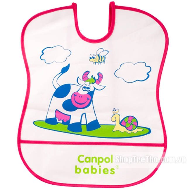 Yếm ăn Canpol nhựa mềm cho bé 2/919