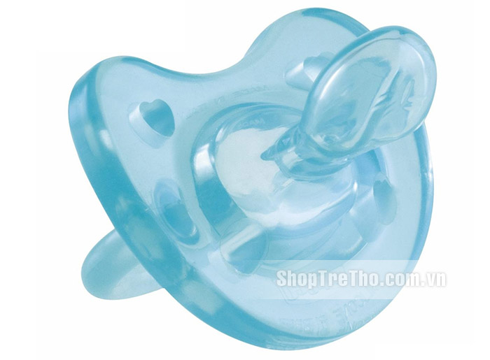 Ty ngậm silicone Chicco Physio Xanh 0M+ 27112