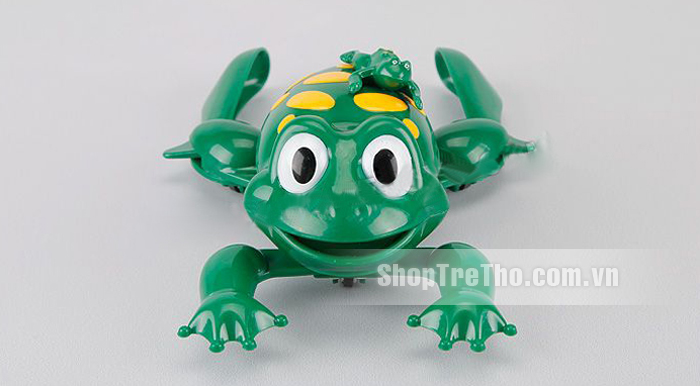 Đồ chơi ếch con biết bơi màu xanh lục