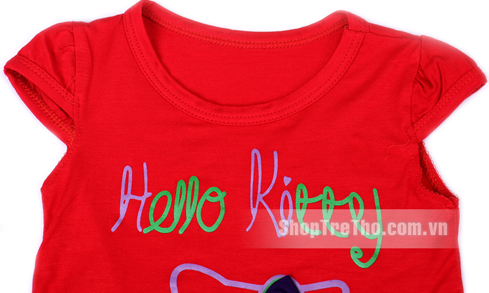 Bộ quần áo mèo Hello Kitty