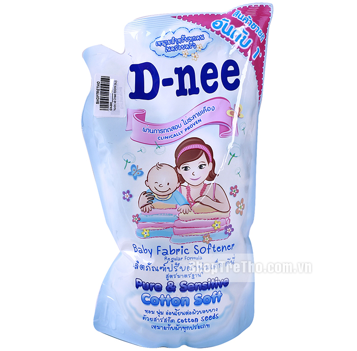 Dung dịch giặt xả quần áo em bé D-Nee
