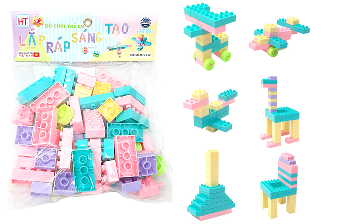Đồ chơi lắp ráp sáng tạo HT7522