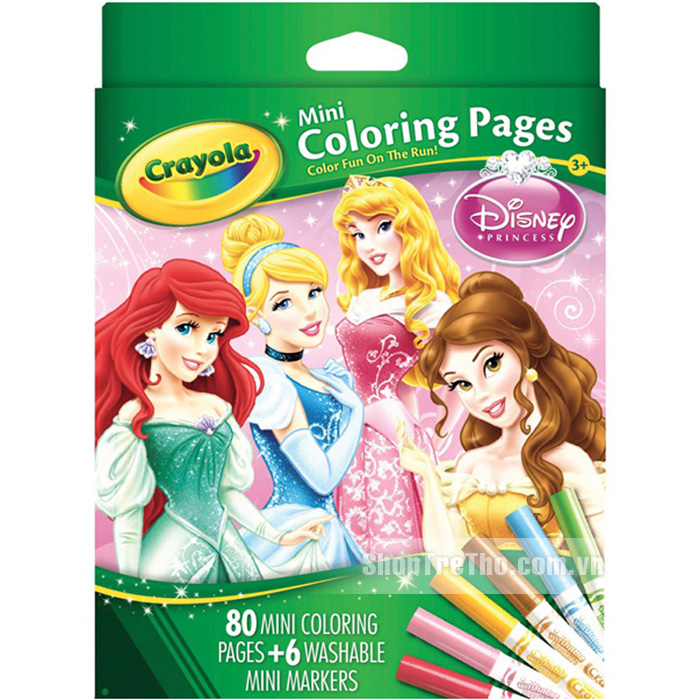 Bộ bút màu hình công chúa Crayola