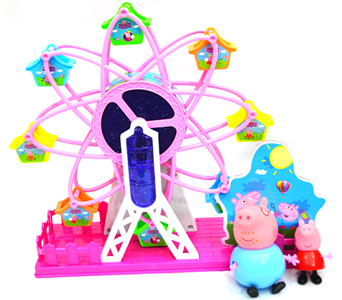 Hộp xích đu heo Peppa 835 chạy bằng pin