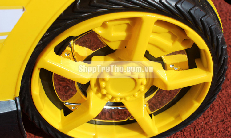 Ô tô điện trẻ em Ferrari màu vàng - WXE 8188