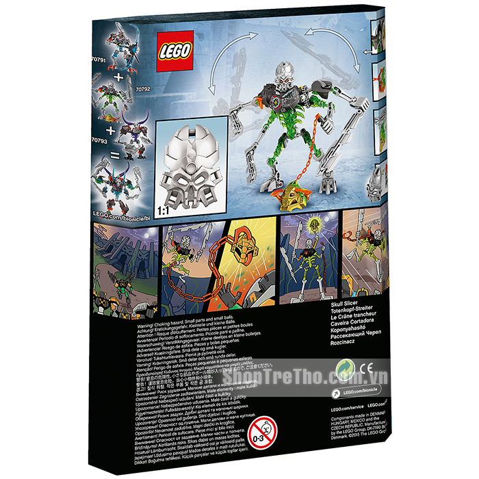 do choi LEGO Bionicle 70792 - May chem dau so