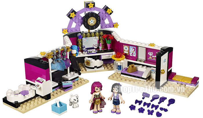 do choi Lego Friends 41104 - Phong thay trang phuc ngoi sao