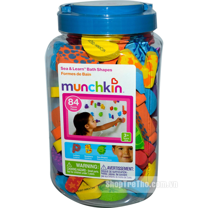 Bộ hình và chữ số xốp Munchkin 11022