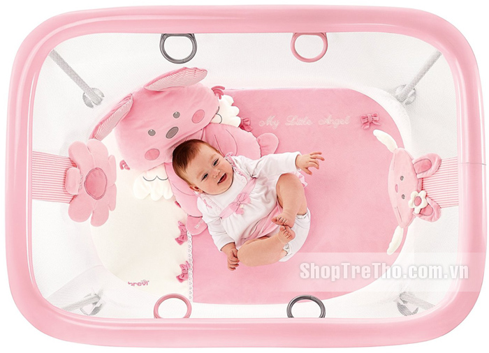 Nôi chơi Brevi Soft & Play My Little Angel cho bé