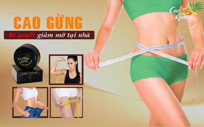cao gừng tan mỡ Thiên Nhiên Việt 