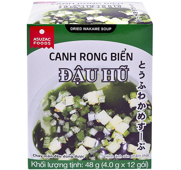 Canh rong biển đậu hũ Asuzac