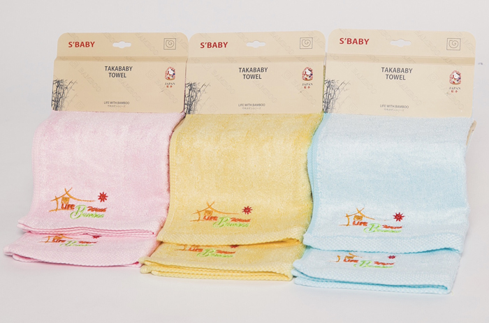 Khăn mặt sợi tre Takababy (32*50)