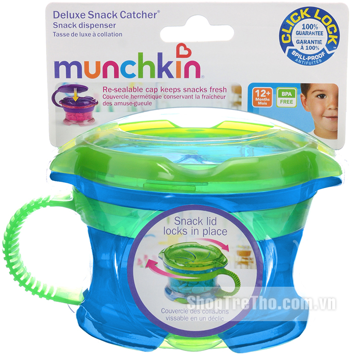 Cốc ăn cho bé Munchkin Snack Duluxe 15528