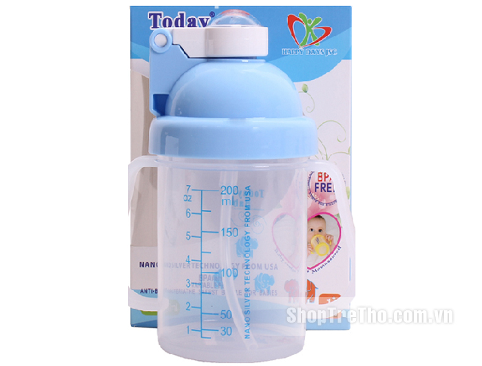 Bình uống nước 3 lỗ Today Baby