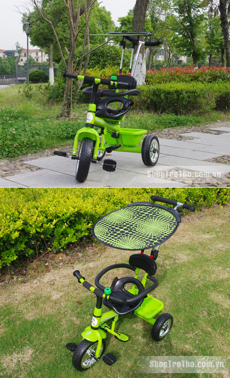 Xe đẩy 3 bánh cho bé T301 nhiều màu