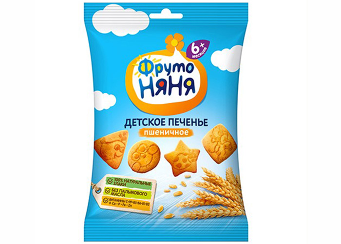 Banh quy an dam lua mi Fruto Nyanya (50g)