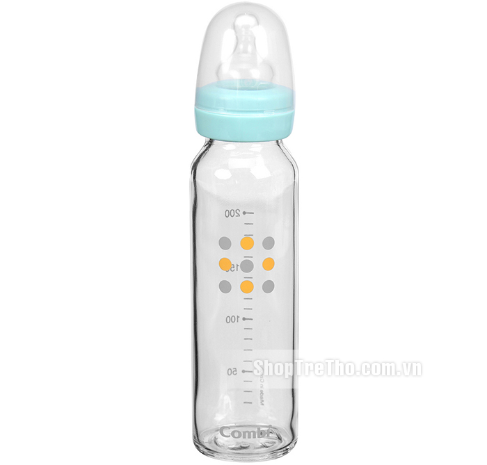 Bình sữa Combi sản xuất tại Nhật Bản là bình sữa thủy tinh cao cấp.