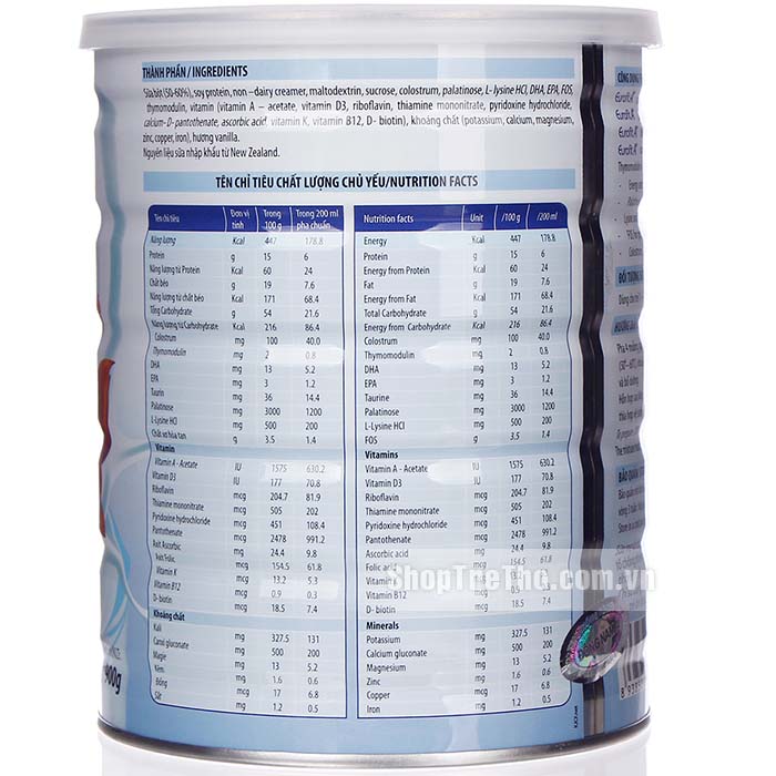 Sữa Eurofit A+ 900gr