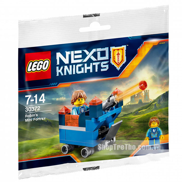 do choi Lego Nexo Knights 30372 - Phao dai mini cua Robin