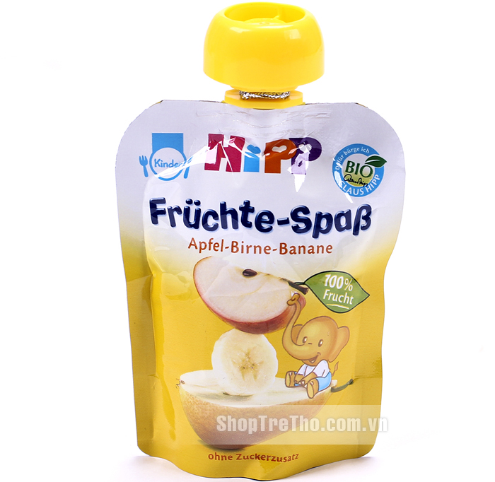 Trái cây nghiền Hipp vị táo lê chuối