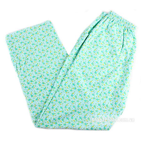 Quần của bộ đồ sau sinh Summer cúc giữa