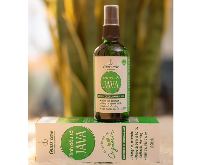 Tinh dầu sả Java Grasstase dạng xịt 