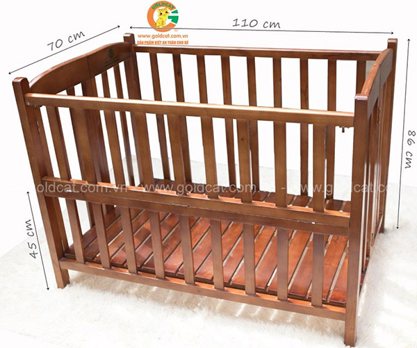 Kích thước Cũi quế Goldcat màu cánh gián