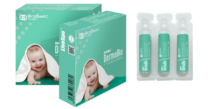 Bào tử lợi khuẩn dạng xịt Livespo DermaBio