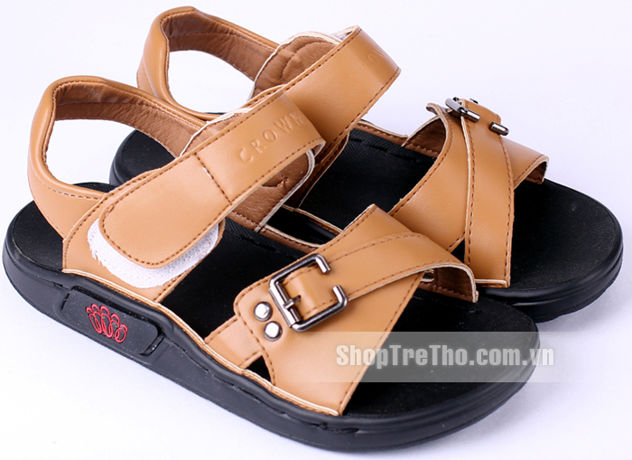 Dép sandal cao cấp cho bé trai Crown GD-326