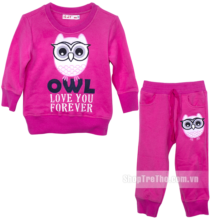 bo quan ao theu dap cu cho be gai VTE011