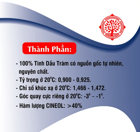 Tinh dầu tràm Gold đặc biệt (10ml)