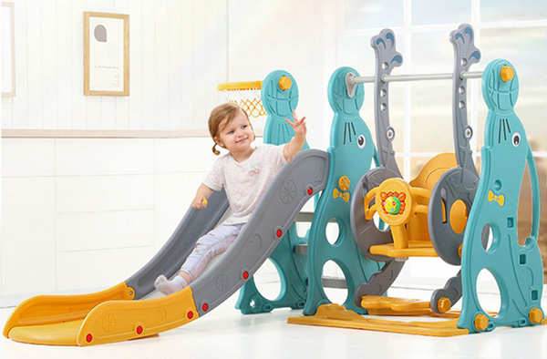 Cau truot kem xich du hinh hai cau Toys House WM19020