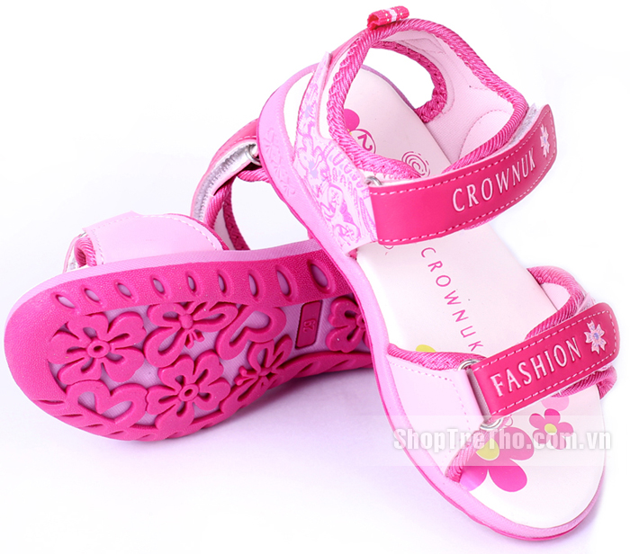 Dép sandal cao cấp Crown cho bé gái