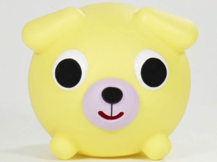 Đồ chơi bóp chíp quả bóng Sankyo Toys hình cún 