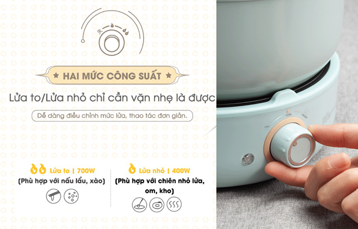 Noi dien da nang Bear MC-B25V1 2.5L (kem long hap)