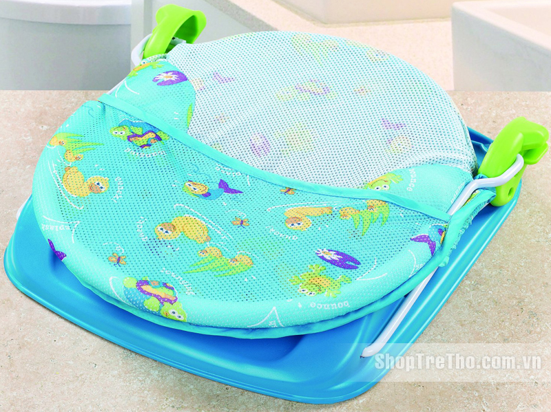 Ghế tắm nằm (xanh) Summer 18500 - Mother's Touch Deluxe Baby Bather
