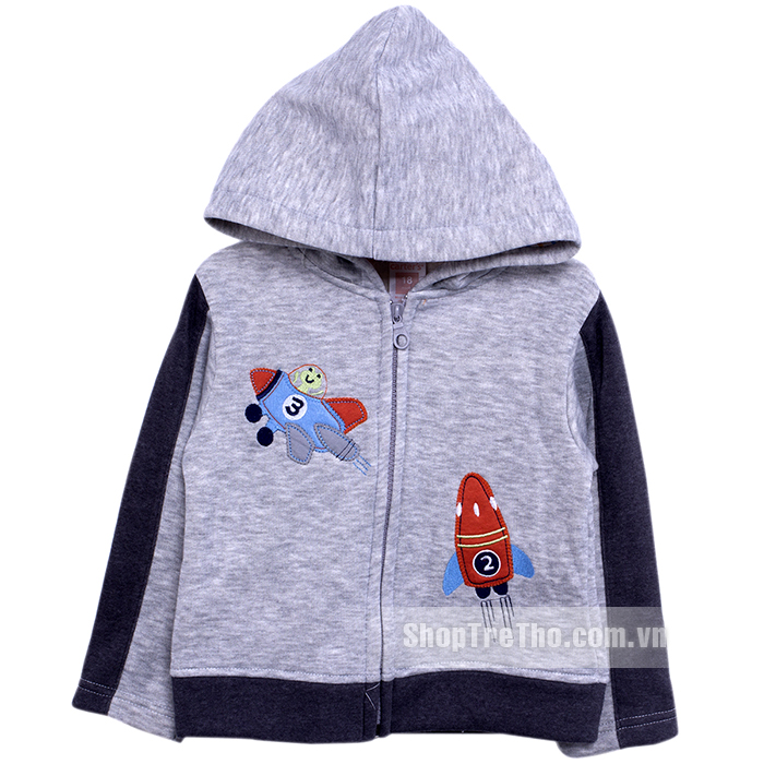 Áo khoác lót nỉ cho bé trai Thái X7-37