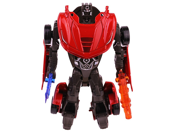 Đồ chơi Robot biến hình siêu xe Đỏ BKK-91503-BU/RD