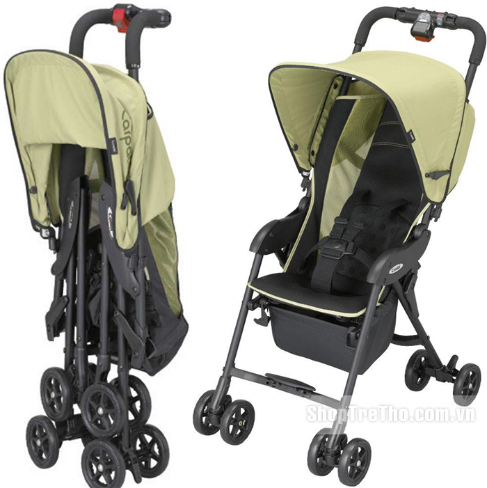 Xe đẩy Combi QuicKids Carpatto RZ240 màu xanh cốm