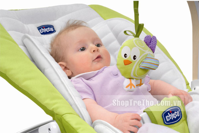 Ghế rung Chicco I feel 113896 màu xanh lá