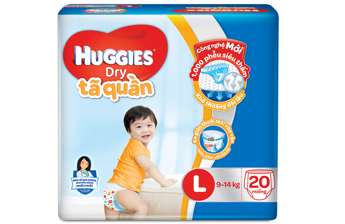 Bỉm quần Huggies L20