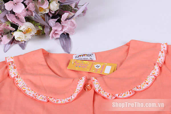 Bộ đồ sau sinh Summer cúc giữa mẫu mới