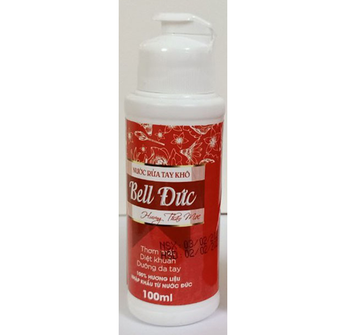 Nước rửa tay khô Bell Đức 100ml