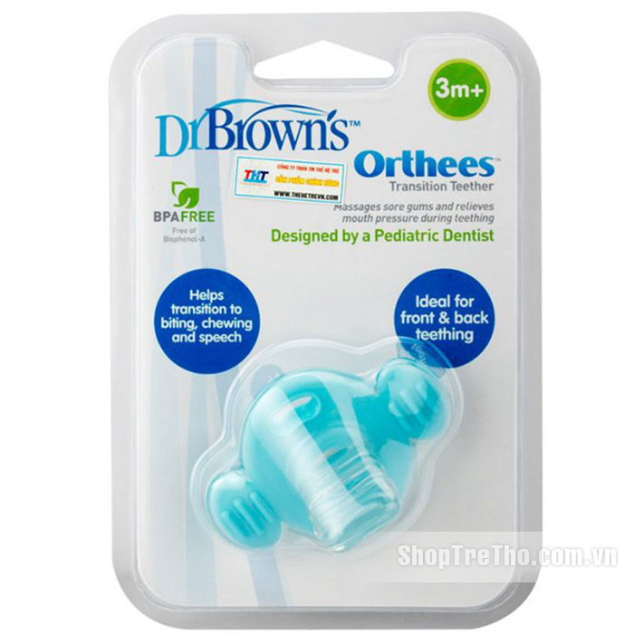 Ty ngậm đầu cứng Dr.Brown's 331-8 cho bé