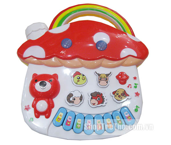 Đồ chơi đàn Piano hình thú voi pin YY01-1