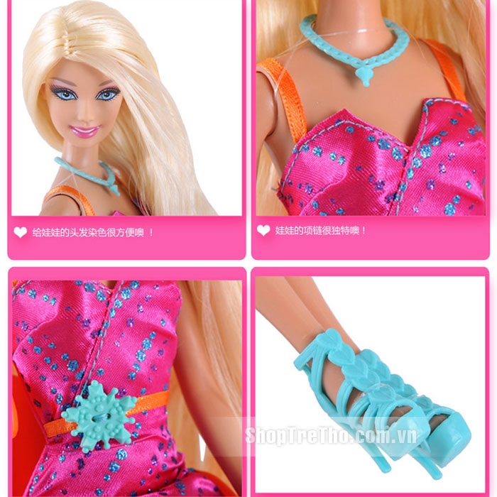 Viện tạo mẫu tóc Barbie X7888