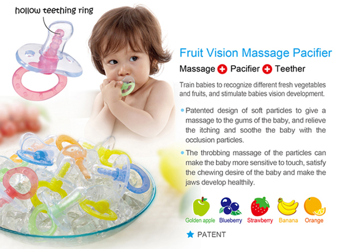 Ti ngậm massage hình ngón tay cái Simba S6759 (0-6M)