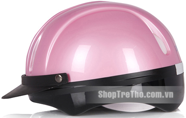 Mũ bảo hiểm Protec Saga màu hồng size S