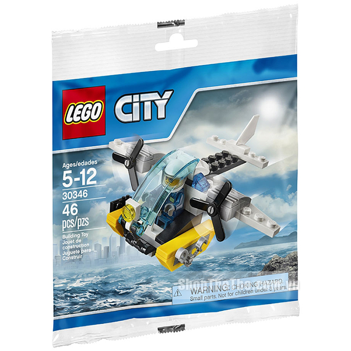 do choi Lego 30346 - Truc thang canh sat bien