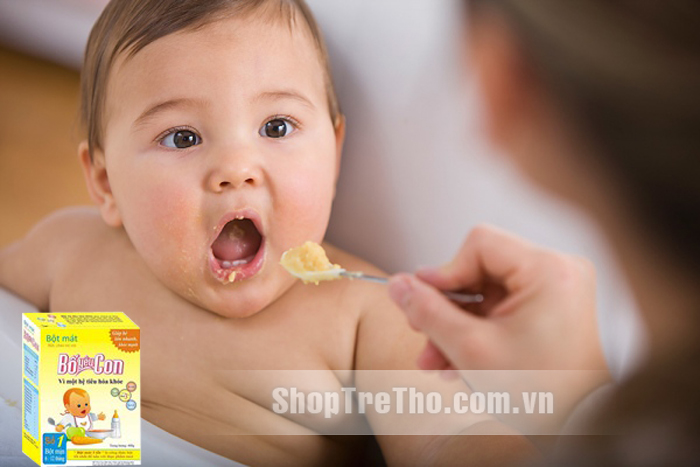Bột mát bố yêu con